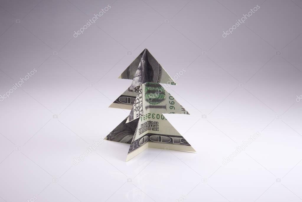 step by step money origami christmas tree step by step money origami christmas tree