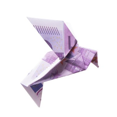 Banknot origami kuş