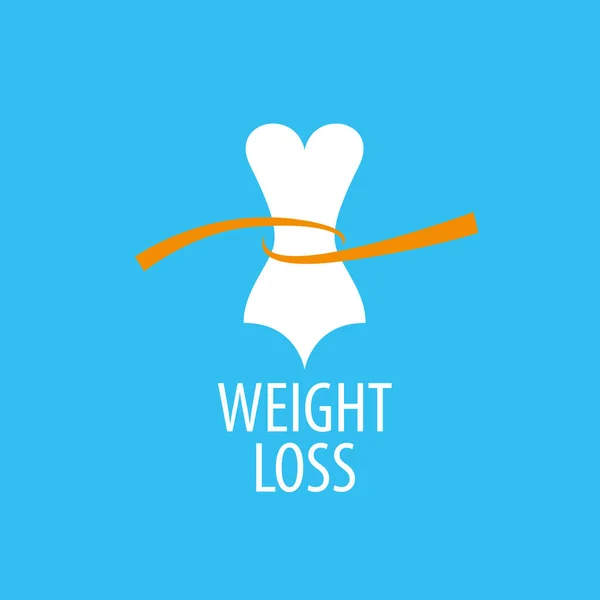 Logotipo da perda de peso —  Vetores de Stock