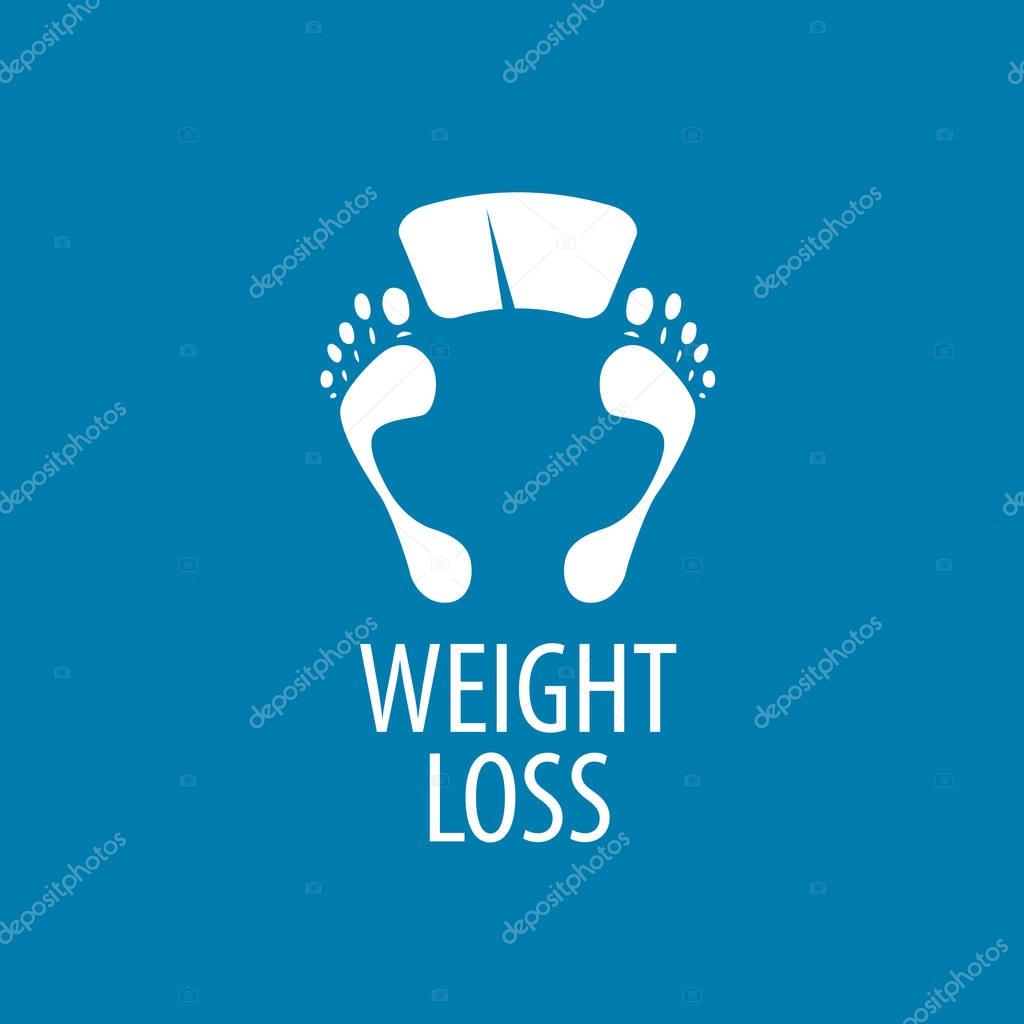 Logo design pattern diet. Vector illustration of icon