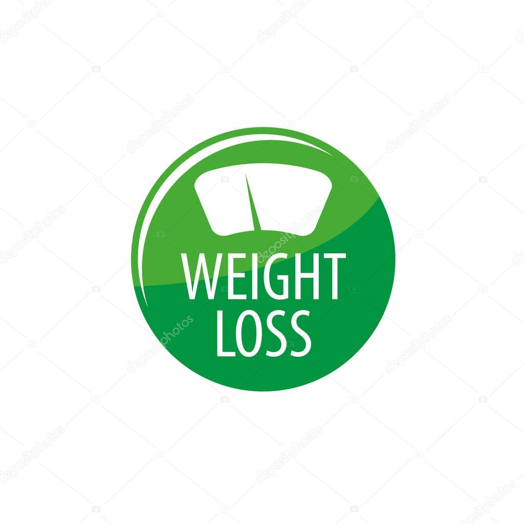 Logo design pattern diet. Vector illustration of icon