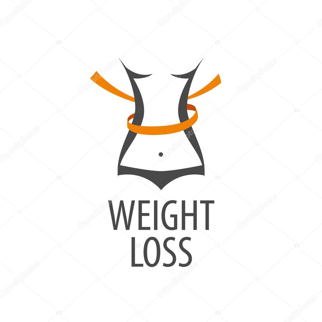 Logo design pattern diet. Vector illustration of icon