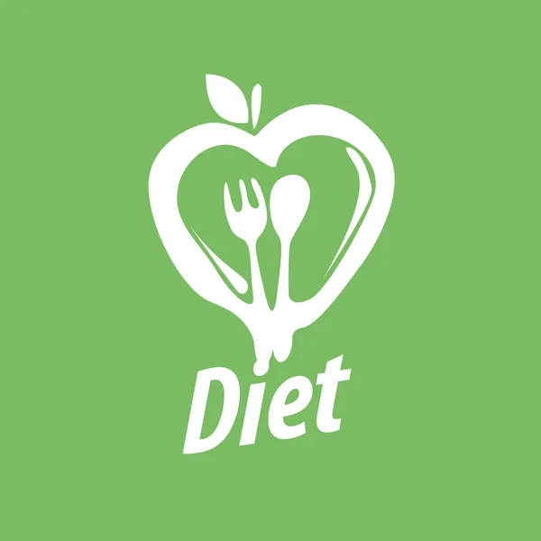 Vector logo voor dieet — Stockvector