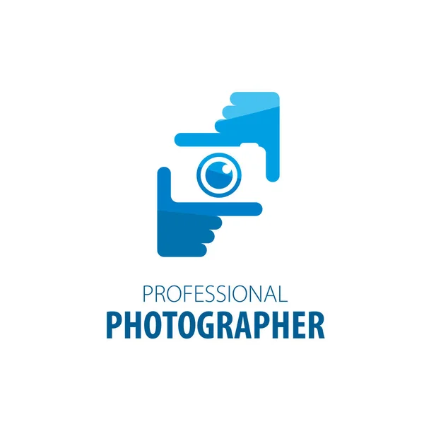 Câmera de logotipo o fotógrafo — Vetor de Stock