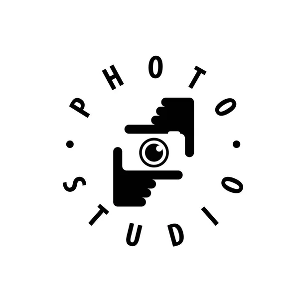 Logo Kamera der Fotograf — Stockvektor