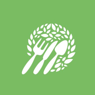 Diyet için vektör logo