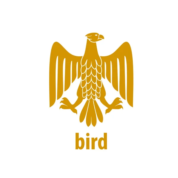 Logo de ave vectorial — Vector de stock