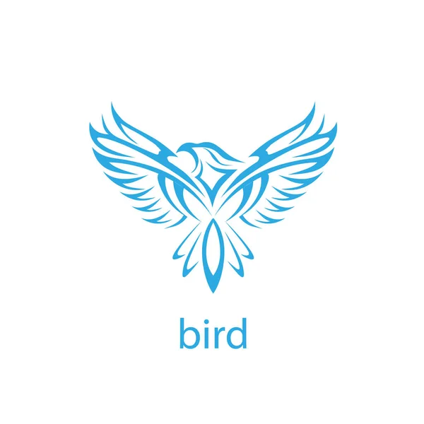 Vector bird logo — Stock Vector