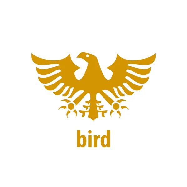 Vektorvogel-Logo — Stockvektor