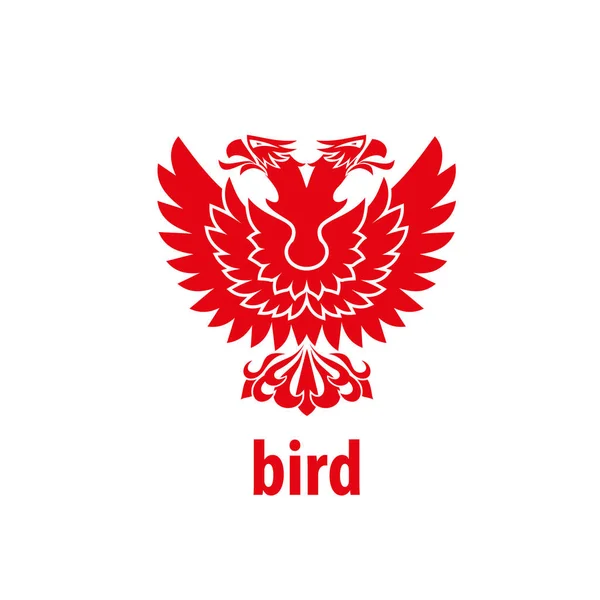 Logo de ave vectorial — Vector de stock