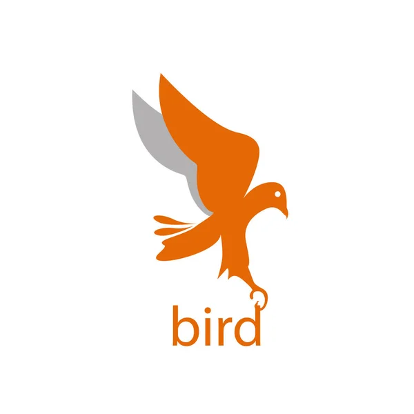 Vektorvogel-Logo — Stockvektor