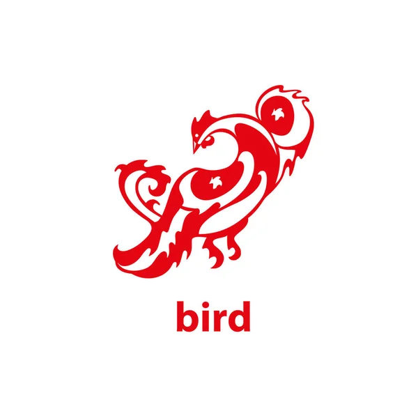 Vector bird logo — Stock Vector