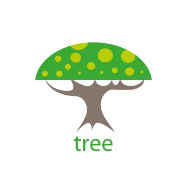 vektör logo ağaç