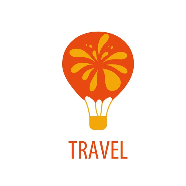 Logo de voyage aérien — Image vectorielle