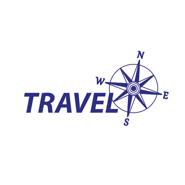 Vektorové logo cestování — Stockový vektor