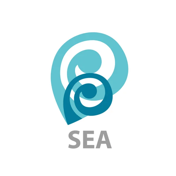 Λογότυπο φορέα θαλάσσιου — Διανυσματικό Αρχείο