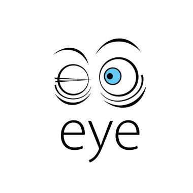 Vektör logo göz