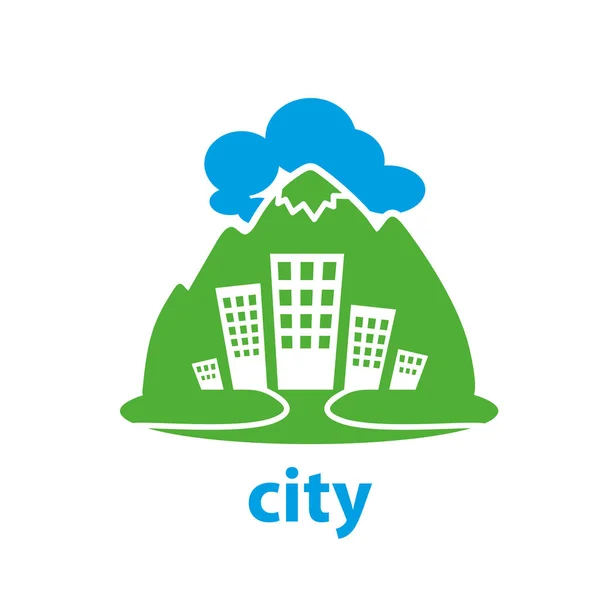Vetor logotipo cidade —  Vetores de Stock