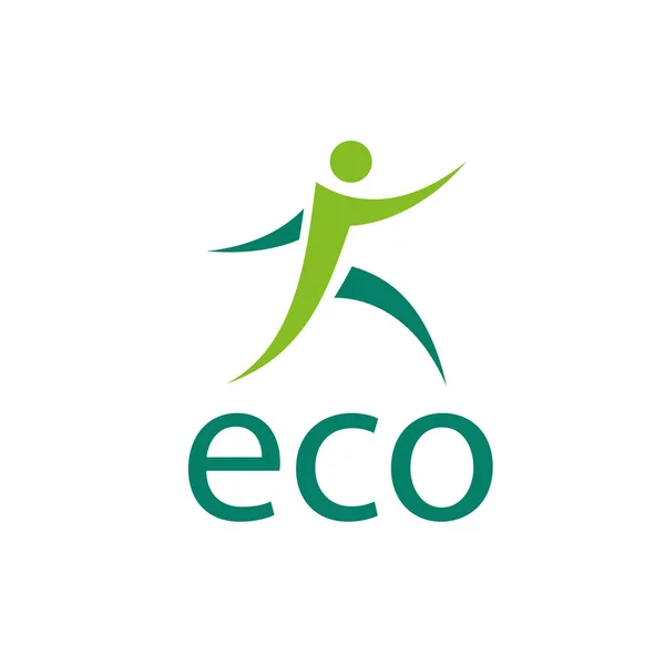 Logo vectoriel eco — Image vectorielle