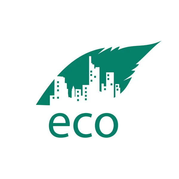 Векторний логотип Еко — стоковий вектор