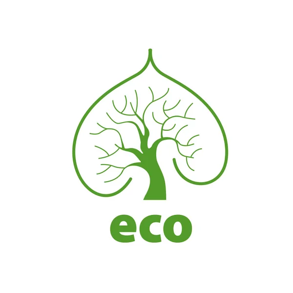 Vektor logotypen eco — Stock vektor