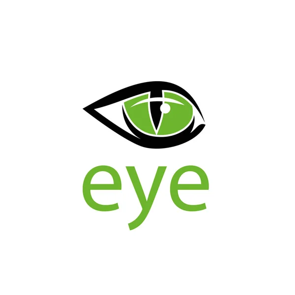 Vector logo eye — Stock Vector