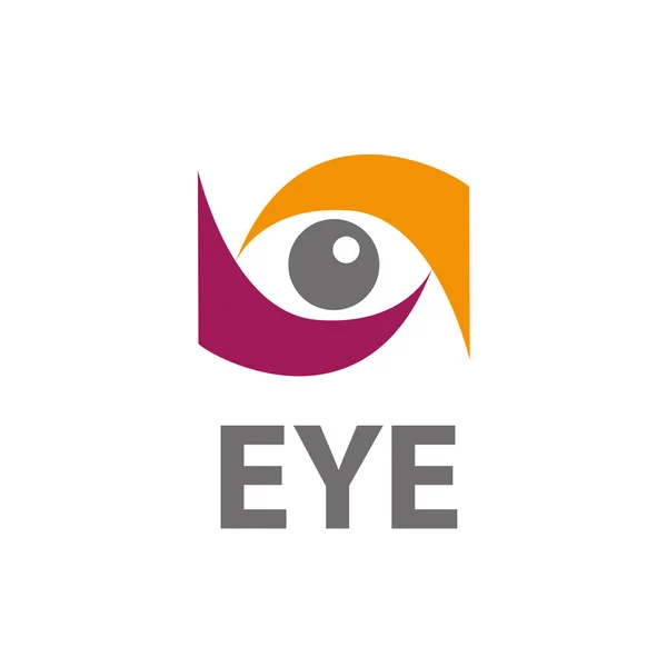 Vector logo eye — Stock Vector