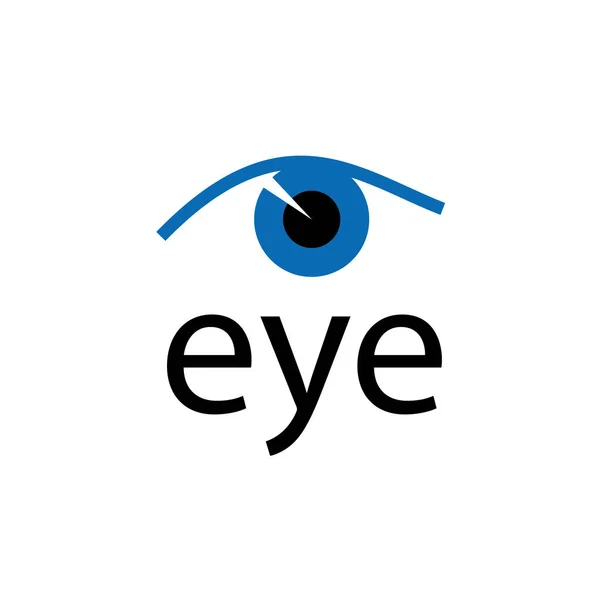 Vetor logotipo olho — Vetor de Stock