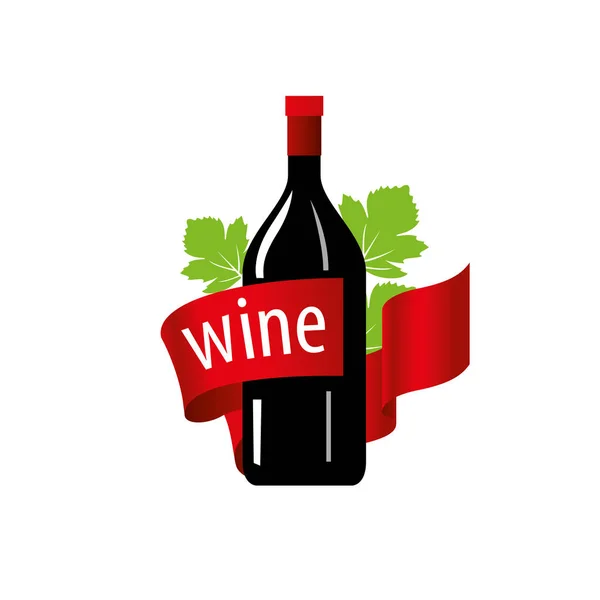 Vetor logotipo vinho —  Vetores de Stock