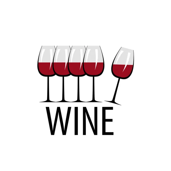 Logo wektor wino — Wektor stockowy