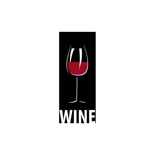 Vector logo vino — Vector de stock