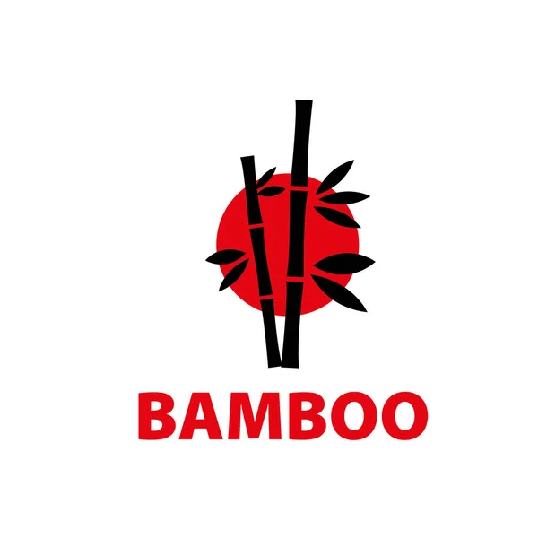 Vector logo bamboe — Stockvector