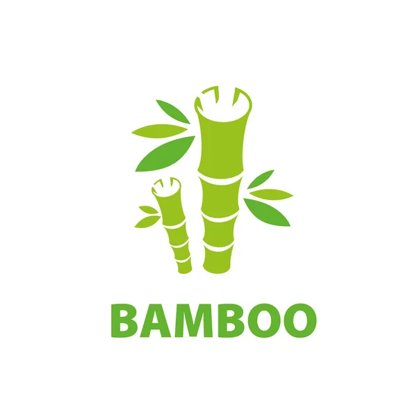 Logo vectoriel bambou — Image vectorielle