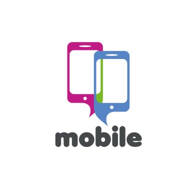 vektör logo telefon