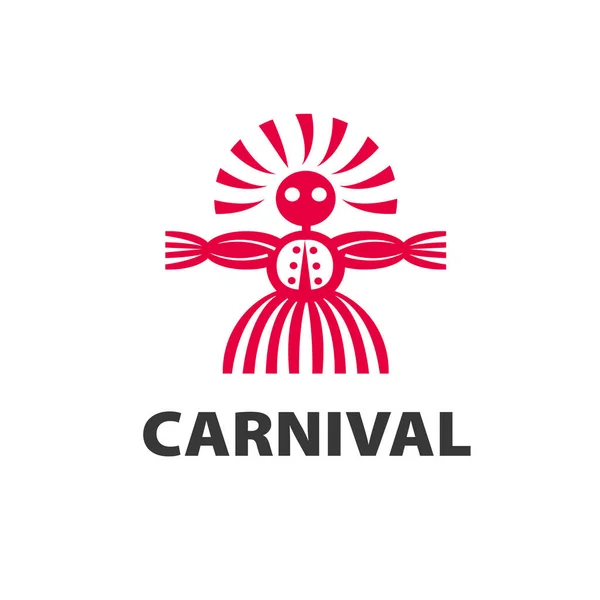 Карнавал векторного логотипа — стоковый вектор