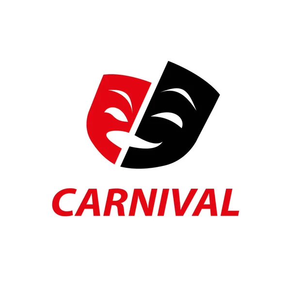 Vektorové logo karneval — Stockový vektor