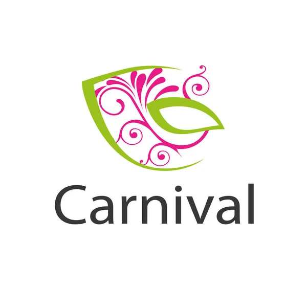 Vector logo carnival — Stock Vector