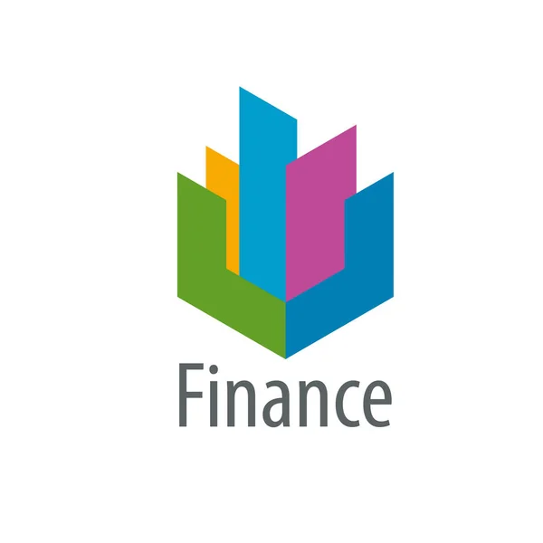 Vektor logotypen finans — Stock vektor
