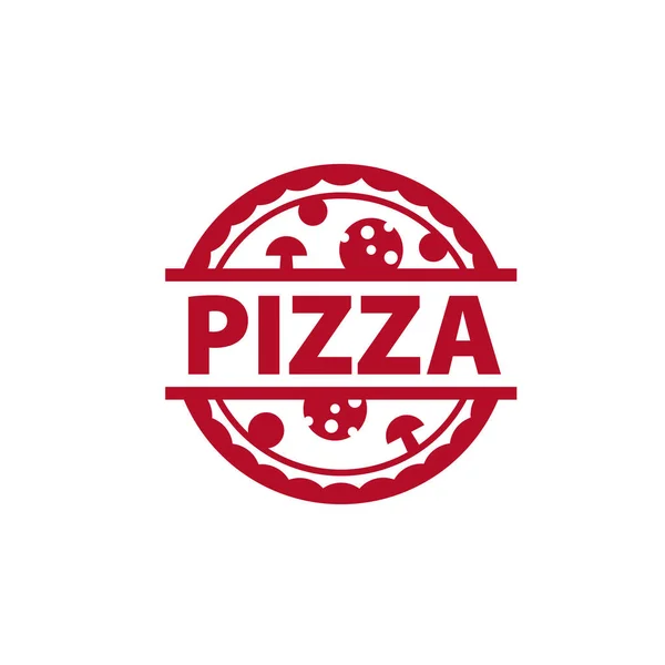 Vector logo pizza — Stock Vector