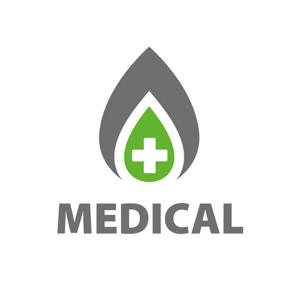 Logo vettoriale medico — Vettoriale Stock