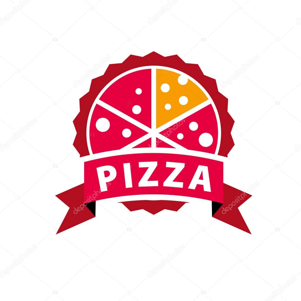Vector logo pizza — Stock Vector © artbutenkov 132853068