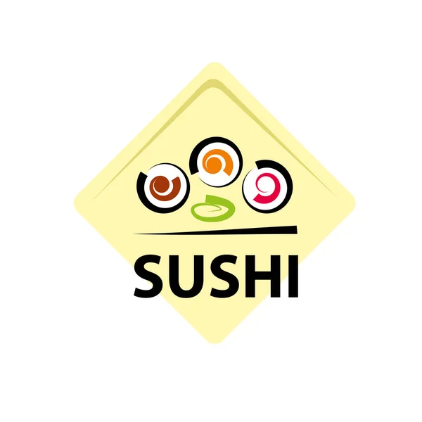 Logotipo do vetor sushi —  Vetores de Stock