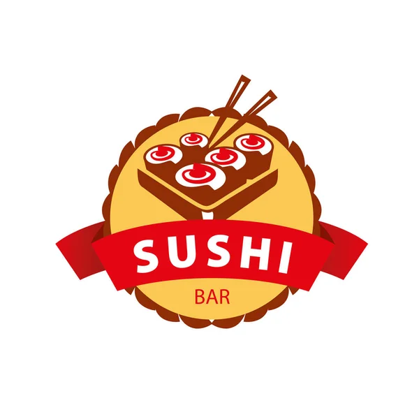 Logotipo do vetor sushi —  Vetores de Stock