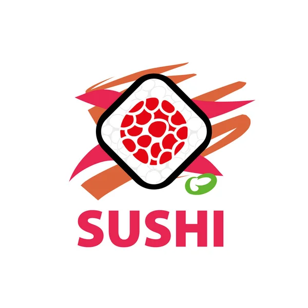 Vektor logo sushi — Stock Vector
