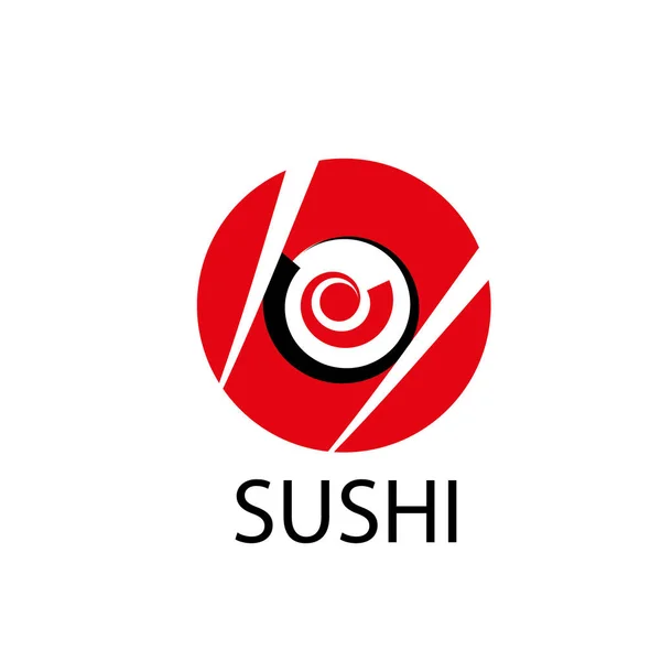 Vector logo sushi — Vector de stock