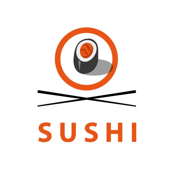 Vektor logotypen sushi — Stock vektor