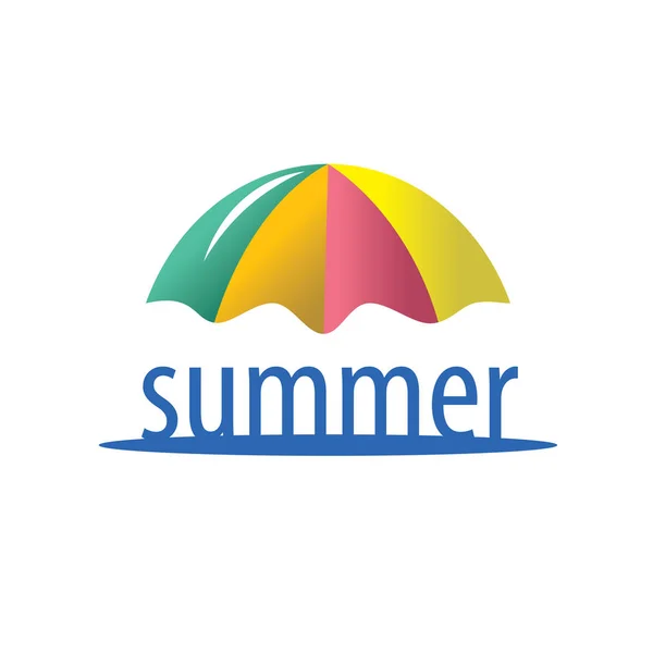 Vektor-Logo Sommer — Stockvektor