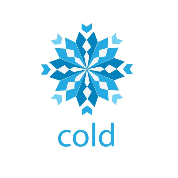 Vector logo cold — Stock Vector