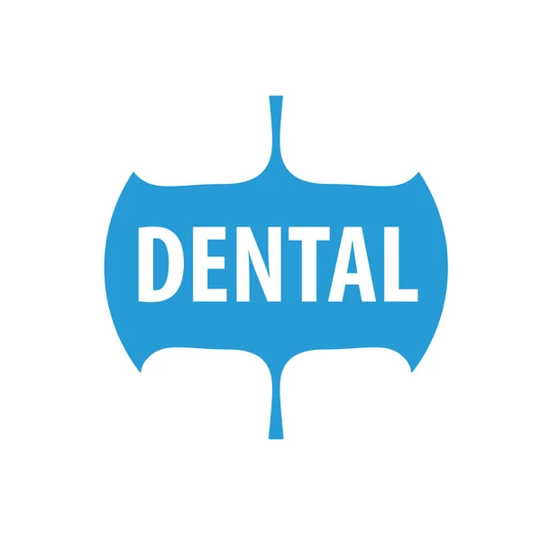 Vector logo dental — Vector de stock