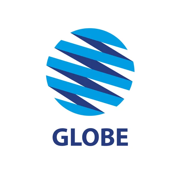 Logo vectoriel globe — Image vectorielle